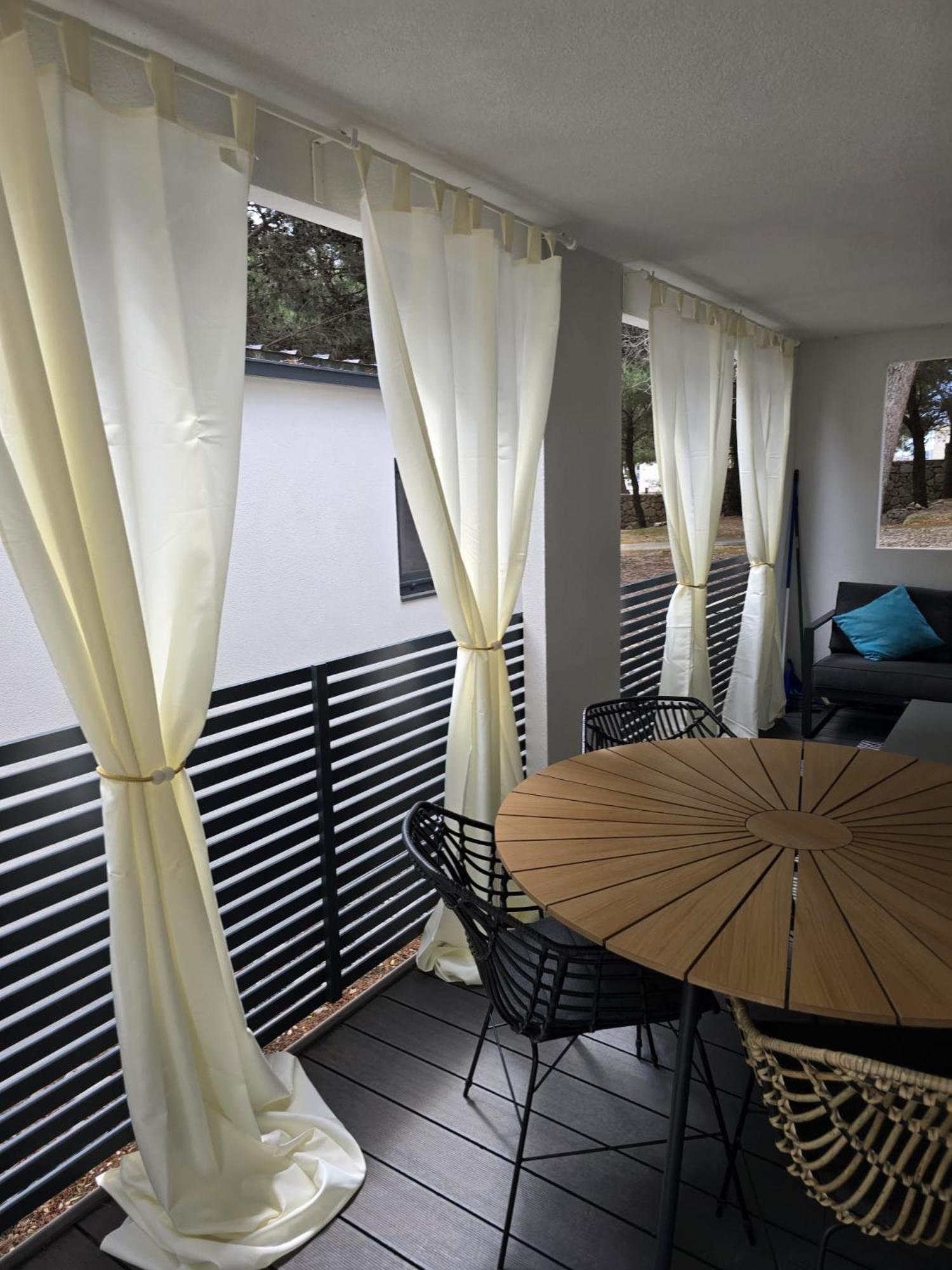 Luxury Mobile Home Pretty Green - Premium - Oaza Mira Resort -50 M From The Beach Drage Exterior photo